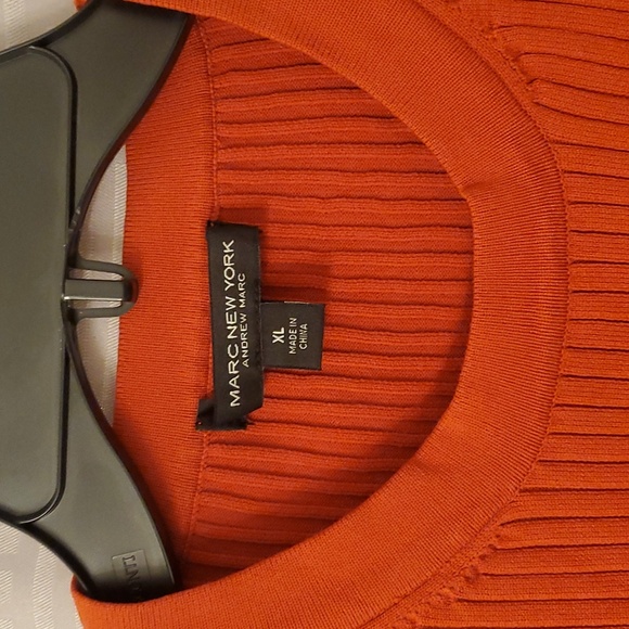 Orange Ribbed Top - Picture 2 of 7